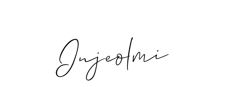 Once you've used our free online signature maker to create your best signature Allison_Script style, it's time to enjoy all of the benefits that Injeolmi name signing documents. Injeolmi signature style 2 images and pictures png