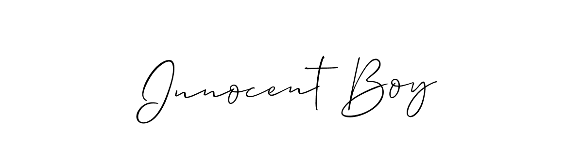 Here are the top 10 professional signature styles for the name Innocent Boy. These are the best autograph styles you can use for your name. Innocent Boy signature style 2 images and pictures png