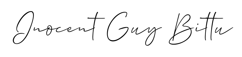 The Allison_Script signature style provides a bold statement for name Inocent Guy Bittu. Designed for business owners, executives, and leaders. Inocent Guy Bittu signature style 2 images and pictures png