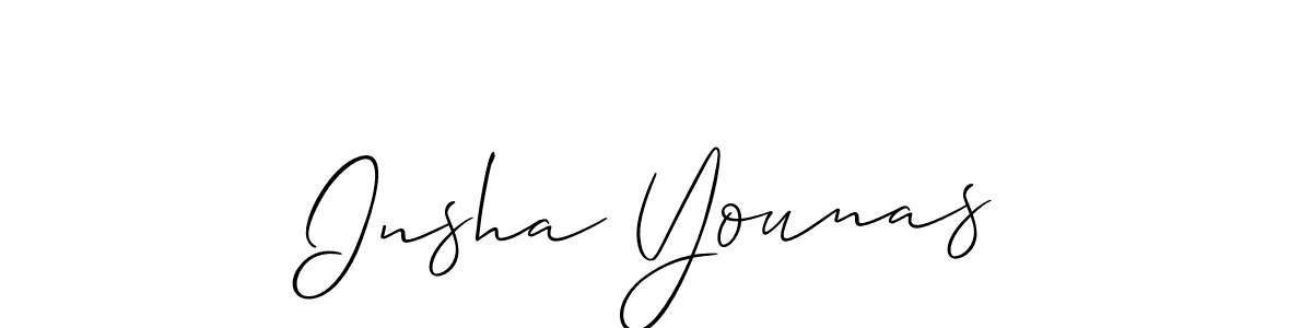 See photos of Insha Younas official signature by Spectra . Check more albums & portfolios. Read reviews & check more about Allison_Script font. Insha Younas signature style 2 images and pictures png