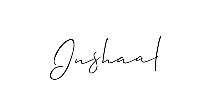 Check out images of Autograph of Inshaal name. Actor Inshaal Signature Style. Allison_Script is a professional sign style online. Inshaal signature style 2 images and pictures png