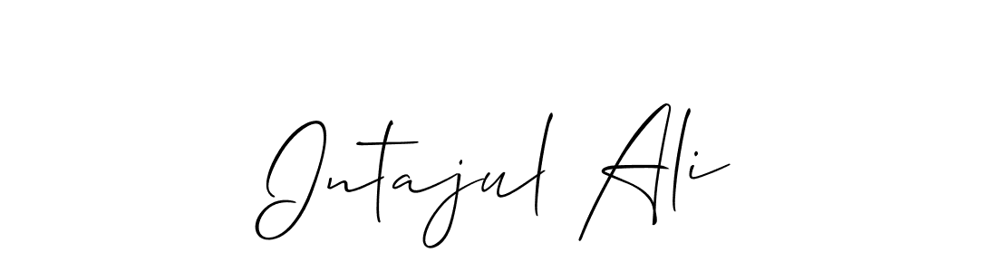 Here are the top 10 professional signature styles for the name Intajul Ali. These are the best autograph styles you can use for your name. Intajul Ali signature style 2 images and pictures png