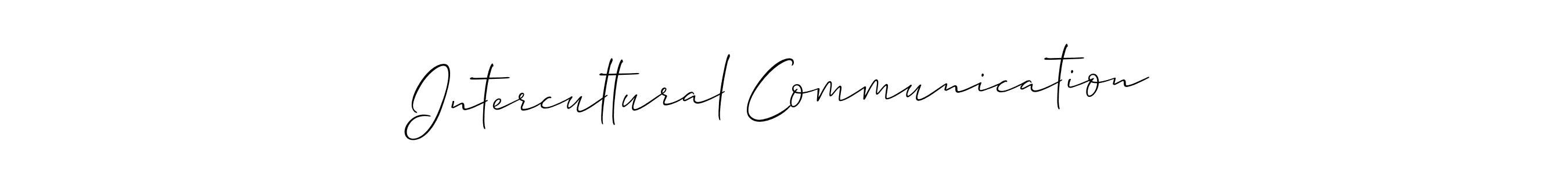 How to Draw Intercultural Communication signature style? Allison_Script is a latest design signature styles for name Intercultural Communication. Intercultural Communication signature style 2 images and pictures png