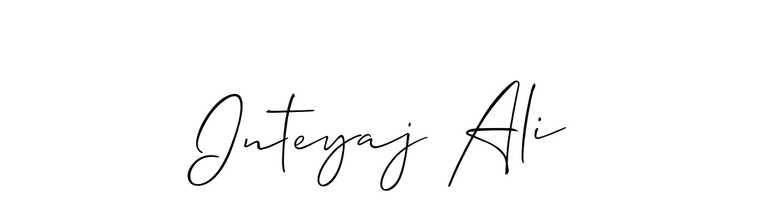 Here are the top 10 professional signature styles for the name Inteyaj Ali. These are the best autograph styles you can use for your name. Inteyaj Ali signature style 2 images and pictures png