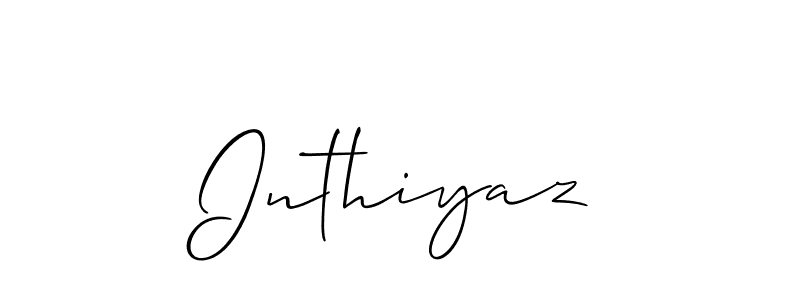 It looks lik you need a new signature style for name Inthiyaz. Design unique handwritten (Allison_Script) signature with our free signature maker in just a few clicks. Inthiyaz signature style 2 images and pictures png