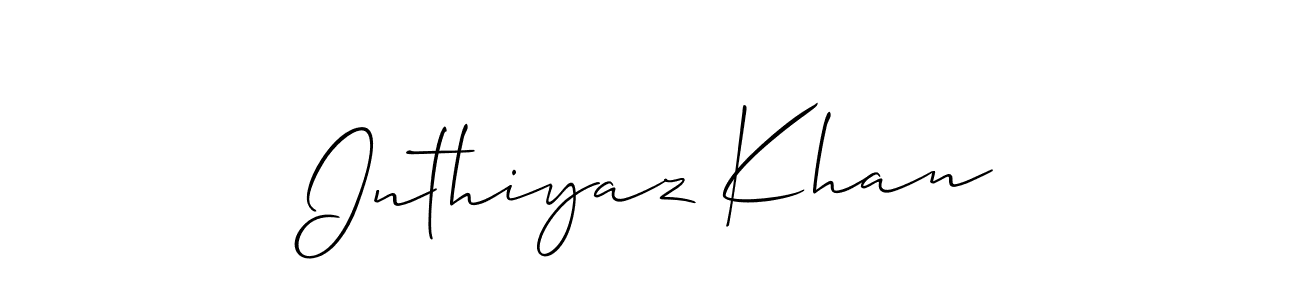 How to Draw Inthiyaz Khan signature style? Allison_Script is a latest design signature styles for name Inthiyaz Khan. Inthiyaz Khan signature style 2 images and pictures png