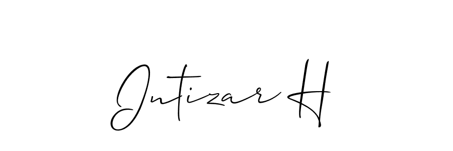Once you've used our free online signature maker to create your best signature Allison_Script style, it's time to enjoy all of the benefits that Intizar H name signing documents. Intizar H signature style 2 images and pictures png