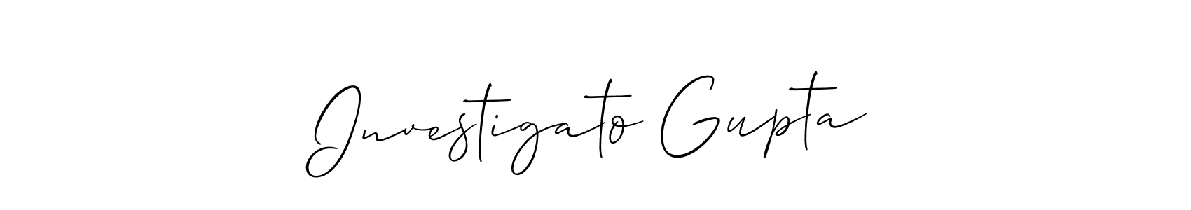 See photos of Investigato Gupta official signature by Spectra . Check more albums & portfolios. Read reviews & check more about Allison_Script font. Investigato Gupta signature style 2 images and pictures png