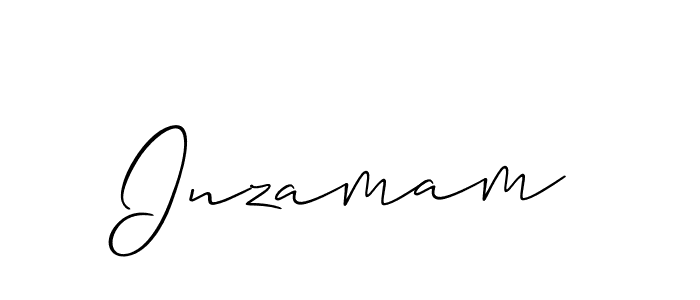 How to Draw Inzamam signature style? Allison_Script is a latest design signature styles for name Inzamam. Inzamam signature style 2 images and pictures png