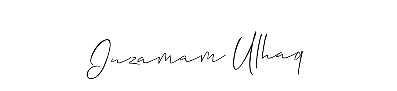 It looks lik you need a new signature style for name Inzamam Ulhaq. Design unique handwritten (Allison_Script) signature with our free signature maker in just a few clicks. Inzamam Ulhaq signature style 2 images and pictures png