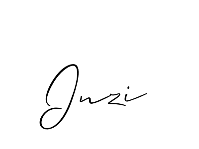 This is the best signature style for the Inzi name. Also you like these signature font (Allison_Script). Mix name signature. Inzi signature style 2 images and pictures png