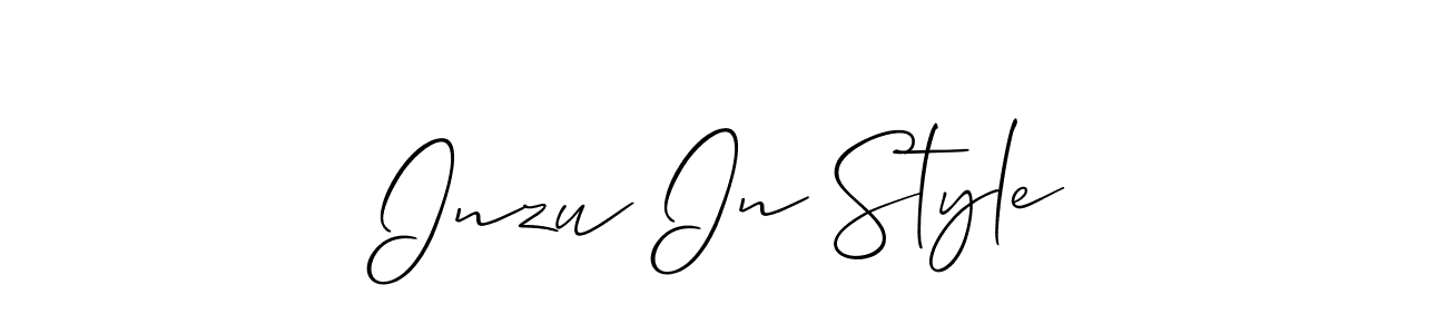 See photos of Inzu In Style official signature by Spectra . Check more albums & portfolios. Read reviews & check more about Allison_Script font. Inzu In Style signature style 2 images and pictures png