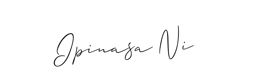 Make a beautiful signature design for name Ipinasa Ni. Use this online signature maker to create a handwritten signature for free. Ipinasa Ni signature style 2 images and pictures png