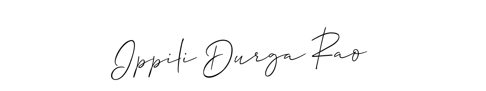 Best and Professional Signature Style for Ippili Durga Rao. Allison_Script Best Signature Style Collection. Ippili Durga Rao signature style 2 images and pictures png