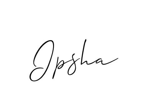 You can use this online signature creator to create a handwritten signature for the name Ipsha. This is the best online autograph maker. Ipsha signature style 2 images and pictures png