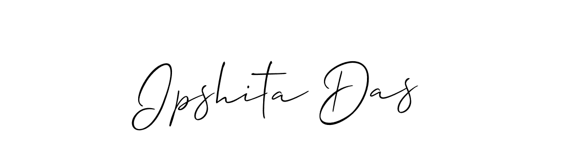 Similarly Allison_Script is the best handwritten signature design. Signature creator online .You can use it as an online autograph creator for name Ipshita Das. Ipshita Das signature style 2 images and pictures png