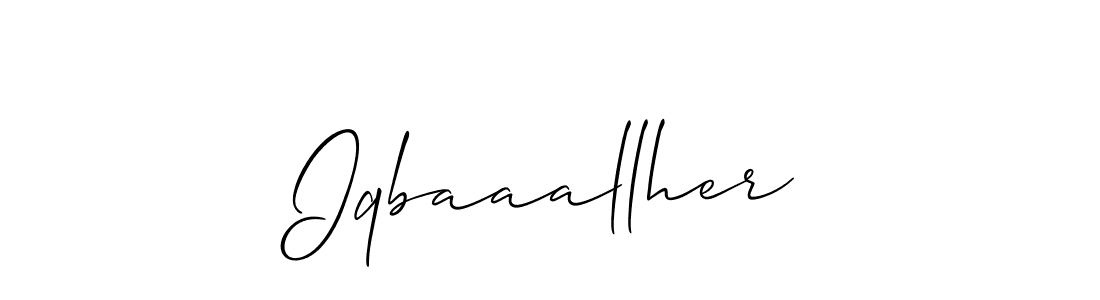 Similarly Allison_Script is the best handwritten signature design. Signature creator online .You can use it as an online autograph creator for name Iqbaaallher. Iqbaaallher signature style 2 images and pictures png