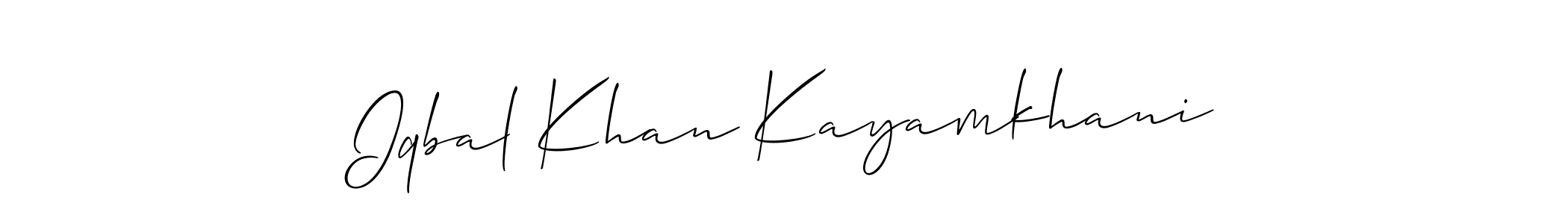 Best and Professional Signature Style for Iqbal Khan Kayamkhani. Allison_Script Best Signature Style Collection. Iqbal Khan Kayamkhani signature style 2 images and pictures png
