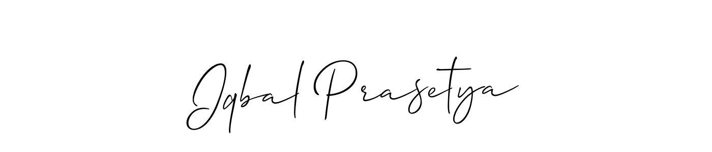 Here are the top 10 professional signature styles for the name Iqbal Prasetya. These are the best autograph styles you can use for your name. Iqbal Prasetya signature style 2 images and pictures png