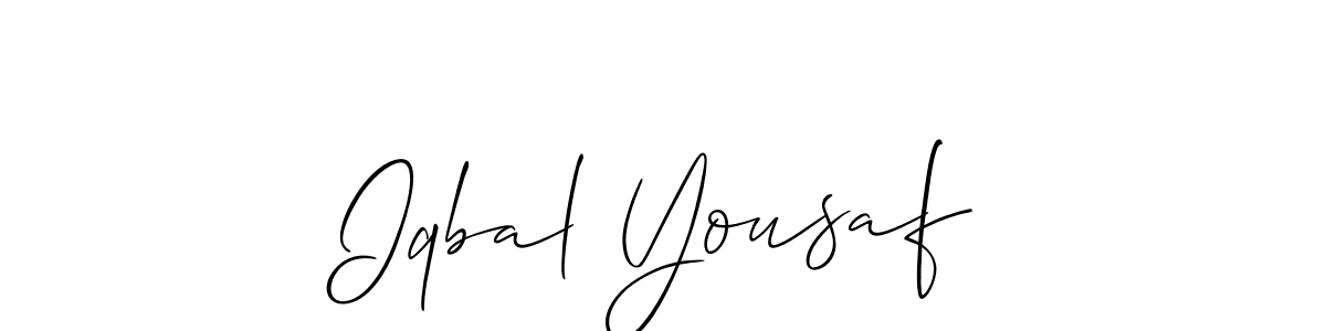 Once you've used our free online signature maker to create your best signature Allison_Script style, it's time to enjoy all of the benefits that Iqbal Yousaf name signing documents. Iqbal Yousaf signature style 2 images and pictures png