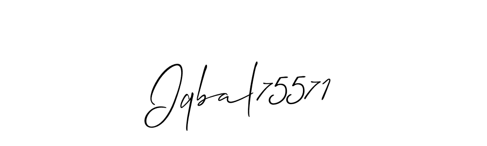 Once you've used our free online signature maker to create your best signature Allison_Script style, it's time to enjoy all of the benefits that Iqbal75571 name signing documents. Iqbal75571 signature style 2 images and pictures png