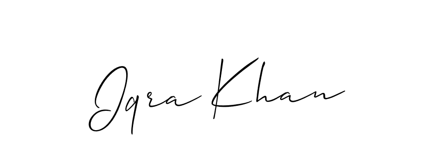 Make a short Iqra Khan signature style. Manage your documents anywhere anytime using Allison_Script. Create and add eSignatures, submit forms, share and send files easily. Iqra Khan signature style 2 images and pictures png