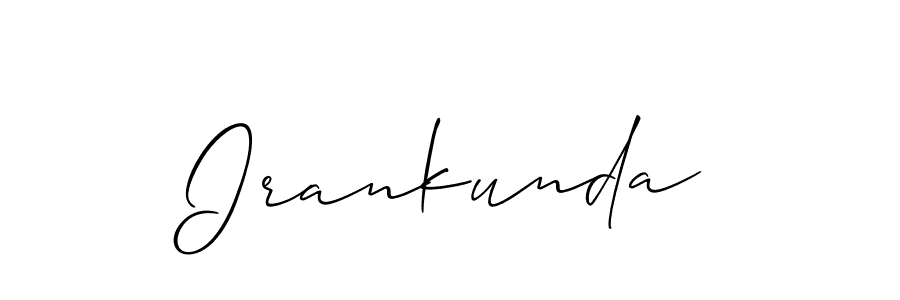Make a beautiful signature design for name Irankunda. Use this online signature maker to create a handwritten signature for free. Irankunda signature style 2 images and pictures png