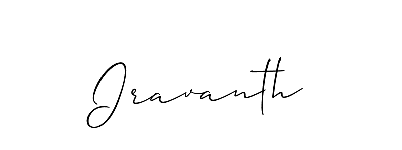 Similarly Allison_Script is the best handwritten signature design. Signature creator online .You can use it as an online autograph creator for name Iravanth. Iravanth signature style 2 images and pictures png