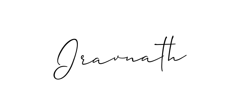 Make a beautiful signature design for name Iravnath. Use this online signature maker to create a handwritten signature for free. Iravnath signature style 2 images and pictures png