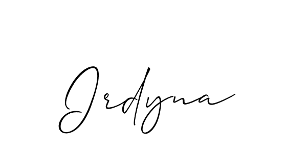 See photos of Irdyna official signature by Spectra . Check more albums & portfolios. Read reviews & check more about Allison_Script font. Irdyna signature style 2 images and pictures png