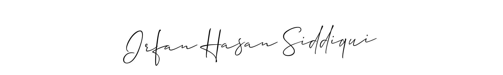 It looks lik you need a new signature style for name Irfan Hasan Siddiqui. Design unique handwritten (Allison_Script) signature with our free signature maker in just a few clicks. Irfan Hasan Siddiqui signature style 2 images and pictures png
