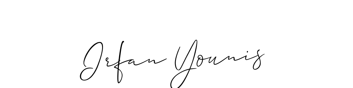 Once you've used our free online signature maker to create your best signature Allison_Script style, it's time to enjoy all of the benefits that Irfan Younis name signing documents. Irfan Younis signature style 2 images and pictures png