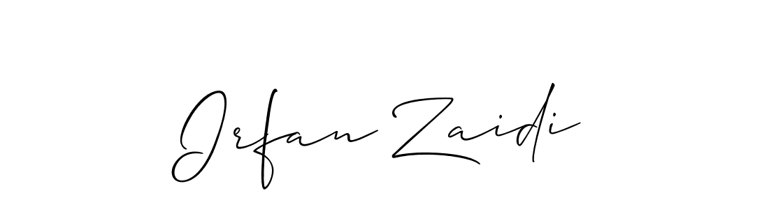 You can use this online signature creator to create a handwritten signature for the name Irfan Zaidi. This is the best online autograph maker. Irfan Zaidi signature style 2 images and pictures png