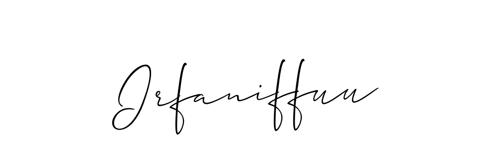 Best and Professional Signature Style for Irfaniffuu. Allison_Script Best Signature Style Collection. Irfaniffuu signature style 2 images and pictures png