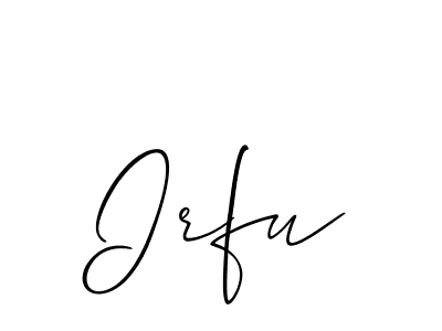 Once you've used our free online signature maker to create your best signature Allison_Script style, it's time to enjoy all of the benefits that Irfu name signing documents. Irfu signature style 2 images and pictures png