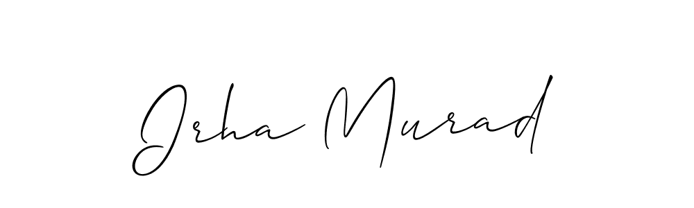 Here are the top 10 professional signature styles for the name Irha Murad. These are the best autograph styles you can use for your name. Irha Murad signature style 2 images and pictures png