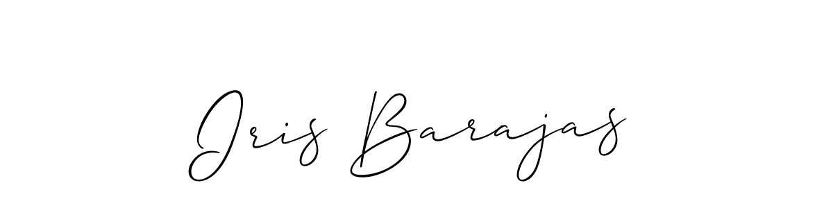 Make a short Iris Barajas signature style. Manage your documents anywhere anytime using Allison_Script. Create and add eSignatures, submit forms, share and send files easily. Iris Barajas signature style 2 images and pictures png
