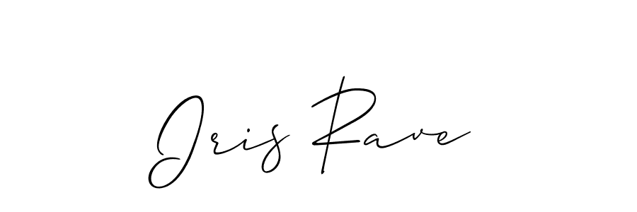 Make a beautiful signature design for name Iris Rave. Use this online signature maker to create a handwritten signature for free. Iris Rave signature style 2 images and pictures png