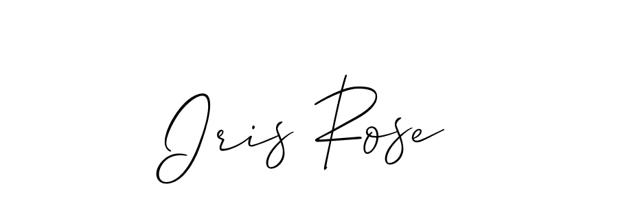 Once you've used our free online signature maker to create your best signature Allison_Script style, it's time to enjoy all of the benefits that Iris Rose name signing documents. Iris Rose signature style 2 images and pictures png