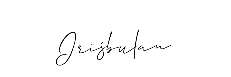 Once you've used our free online signature maker to create your best signature Allison_Script style, it's time to enjoy all of the benefits that Irisbulan name signing documents. Irisbulan signature style 2 images and pictures png