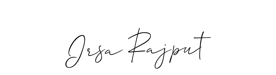 Check out images of Autograph of Irsa Rajput name. Actor Irsa Rajput Signature Style. Allison_Script is a professional sign style online. Irsa Rajput signature style 2 images and pictures png