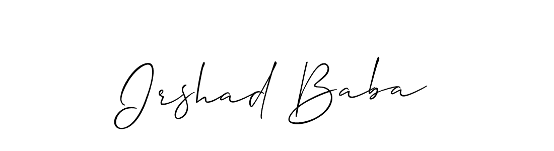 See photos of Irshad Baba official signature by Spectra . Check more albums & portfolios. Read reviews & check more about Allison_Script font. Irshad Baba signature style 2 images and pictures png