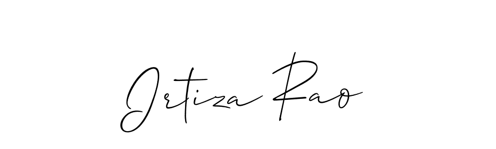 Best and Professional Signature Style for Irtiza Rao. Allison_Script Best Signature Style Collection. Irtiza Rao signature style 2 images and pictures png