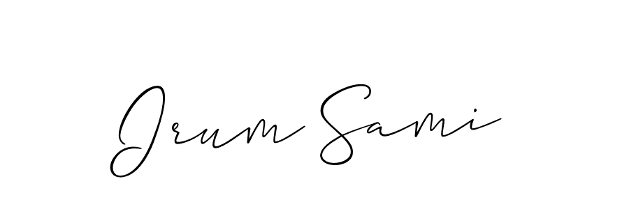 See photos of Irum Sami official signature by Spectra . Check more albums & portfolios. Read reviews & check more about Allison_Script font. Irum Sami signature style 2 images and pictures png