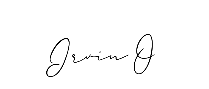 Once you've used our free online signature maker to create your best signature Allison_Script style, it's time to enjoy all of the benefits that Irvin O name signing documents. Irvin O signature style 2 images and pictures png
