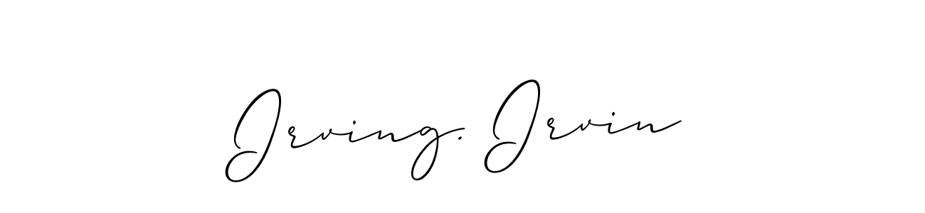 You can use this online signature creator to create a handwritten signature for the name Irving. Irvin. This is the best online autograph maker. Irving. Irvin signature style 2 images and pictures png