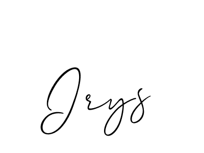 Check out images of Autograph of Irys name. Actor Irys Signature Style. Allison_Script is a professional sign style online. Irys signature style 2 images and pictures png