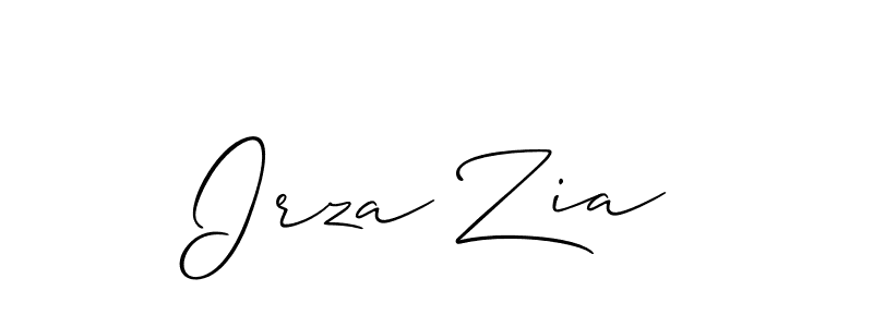Here are the top 10 professional signature styles for the name Irza Zia. These are the best autograph styles you can use for your name. Irza Zia signature style 2 images and pictures png