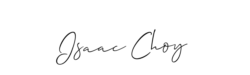 Best and Professional Signature Style for Isaac Choy. Allison_Script Best Signature Style Collection. Isaac Choy signature style 2 images and pictures png