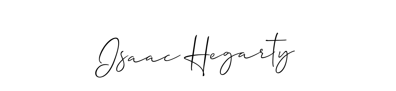 Create a beautiful signature design for name Isaac Hegarty. With this signature (Allison_Script) fonts, you can make a handwritten signature for free. Isaac Hegarty signature style 2 images and pictures png